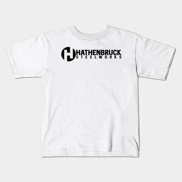 Hathenbruck Steelworks Black Kids T-Shirt by Hathenbruck Steelworks